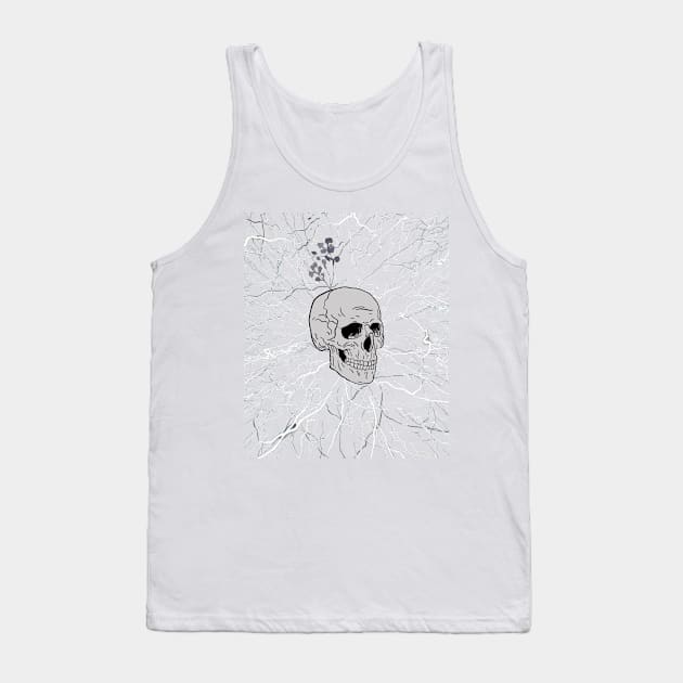 Happy New year Skull Tank Top by Santag